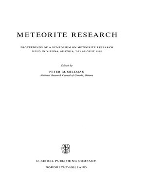cover image of Meteorite Research